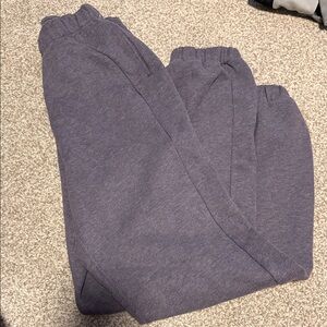 Cozy Heathered Purple Sweatpants